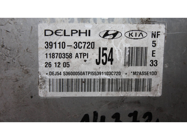 Блок управления двигателя 39110-3C720, 11870358   Hyundai Sonata