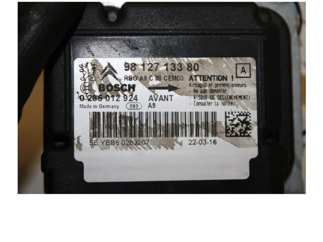 Блок подушек безопасности 9812713380   Peugeot 208