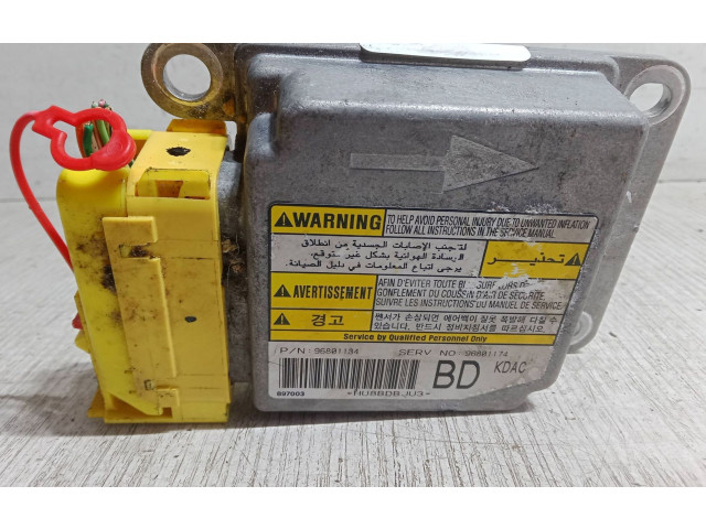 Блок подушек безопасности 96801134, 96801174   Chevrolet Matiz