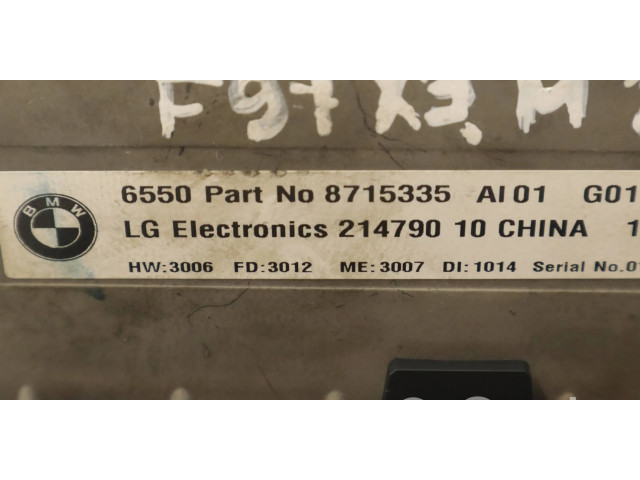 Дисплей    8715335, 21479010   BMW X3M F97