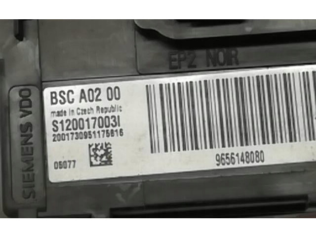 Pojistková skříňka Řídící jednotka BSM 9656148080 BSCA00   Peugeot 407 2005