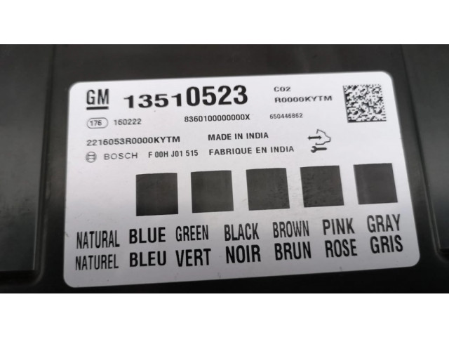 Комплект блоков управления 13510523, 39060523   Opel Astra K