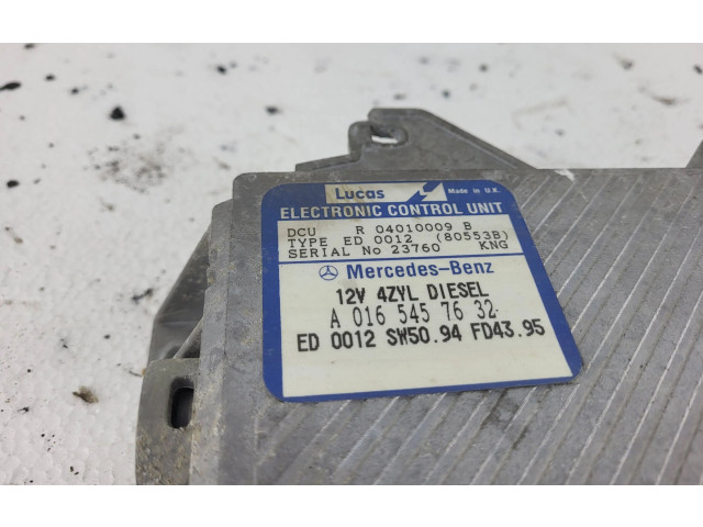 Řídící jednotka A0165457632, 04010009B   Mercedes-Benz C W202 1997