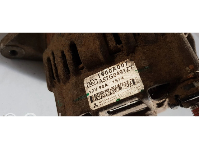 Генератор 1800A007, A5TG0491ZT   Mitsubishi L200      