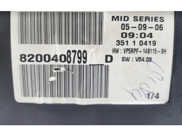 Zpětné zrcátko  Renault Megane II 2003  8200408799  