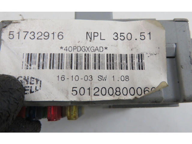 Панель приборов 51732916, 51732919   Fiat Idea       
