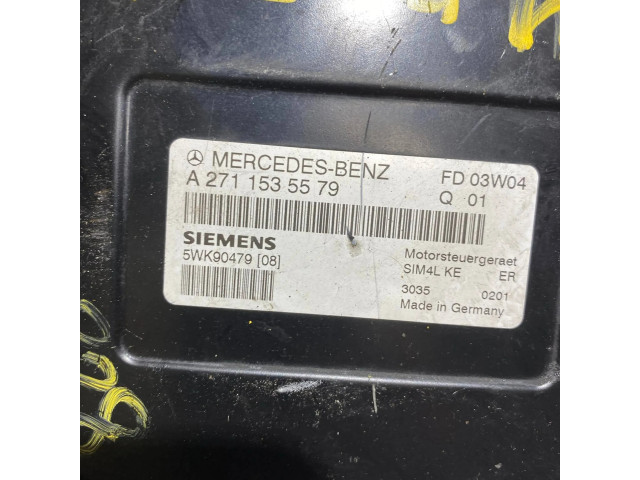 Řídící jednotka A2711535579, 5WK90479   Mercedes-Benz C W203 2003