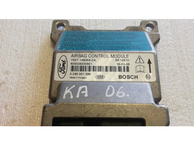 Блок подушек безопасности YS5T14B056DA, 0285001399   Ford Ka