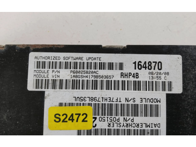 Řídící jednotka P68025820AC, 164870   Chrysler Town & Country V 2008