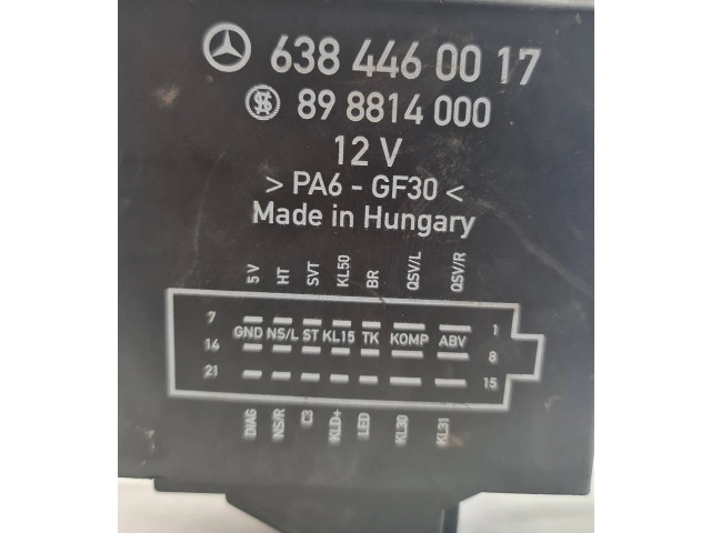 Блок управления 6384460017, 898814000   Mercedes-Benz Vito Viano W638