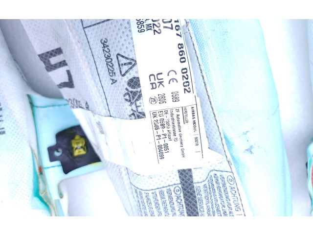 Боковая подушка безопасности A1678600202, 2200535859   Mercedes-Benz GLS X167