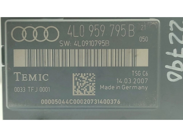 Блок управления 4L0959795B   Audi Q7 4M