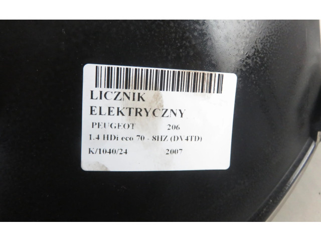 Přístrojová deska  Peugeot 206 2007 9659729080, 9659729080  