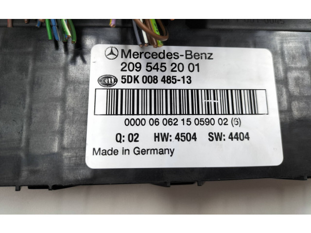 Řídící jednotka 2095452001, 5DK00848513   Mercedes-Benz CLK A209 C209 2006