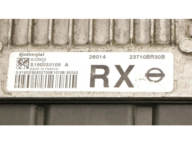 Řídící jednotka 23710BR30B, S180033109A   Nissan Qashqai 2012