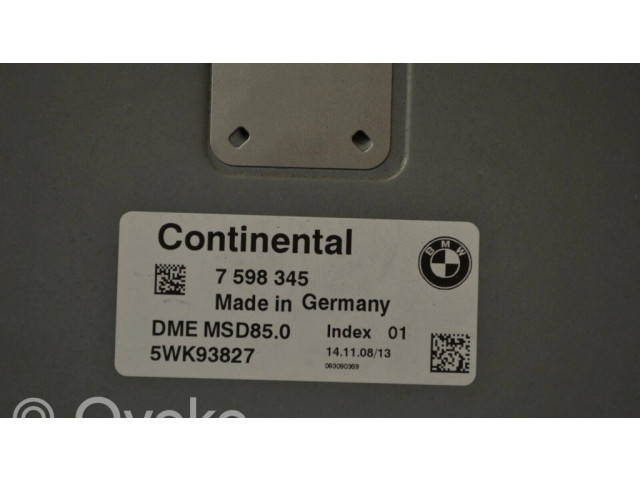 Řídící jednotka 7598345, 5WK93827   BMW 7 F01 F02 F03 F04 2008