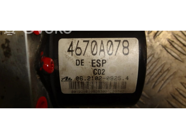 Jednotka ABS 4670A078   Mitsubishi Grandis 2008