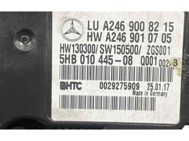 Блок управления климат-контролем A2469008215   Mercedes-Benz CLA C117 X117 W117