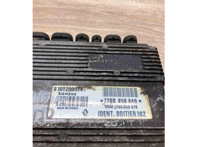 Блок управления коробкой передач 7700850840, S101200026B   Renault Clio I