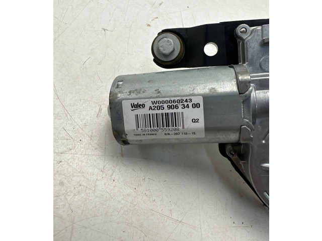 Моторчик заднего дворника A2059063400, W000060243    Mercedes-Benz C W205