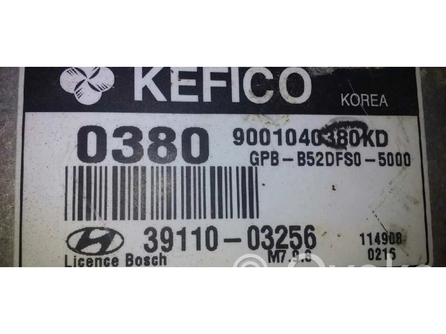 Řídící jednotka 3911003345   Hyundai i20 (PB PBT) 2012