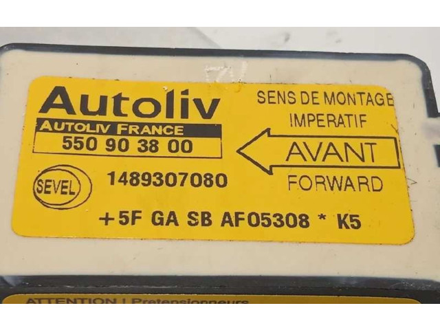 Блок подушек безопасности 1489307080, 550903800   Citroen Jumpy
