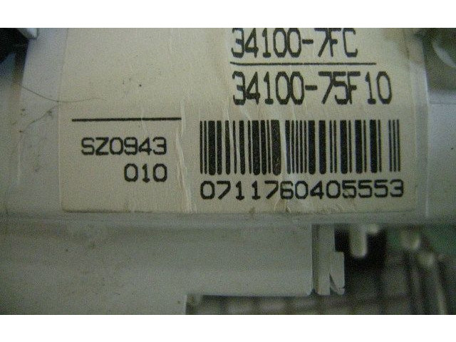 Přístrojová deska  Suzuki Wagon R+ 1997 3410075F10  