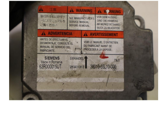 Блок подушек безопасности 3891055L10   Fiat Sedici