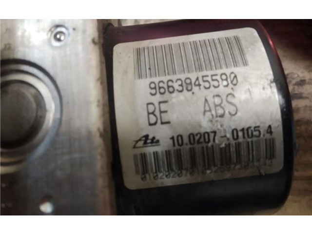 Jednotka ABS 9663945580, 9663945580   Peugeot 207 2007