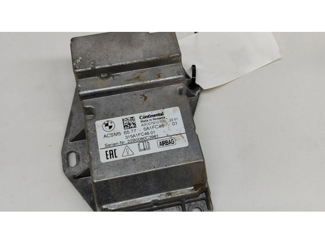 Блок подушек безопасности 5A1FV46, 315AFC4601   BMW 1 F40