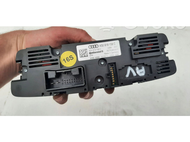 Блок управления климат-контролем 4G0919158C   Audi A6 S6 C7 4G