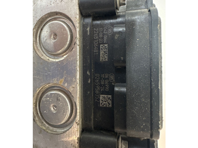 Jednotka ABS 2265106481, 0265956352   Peugeot 3008 II 2018