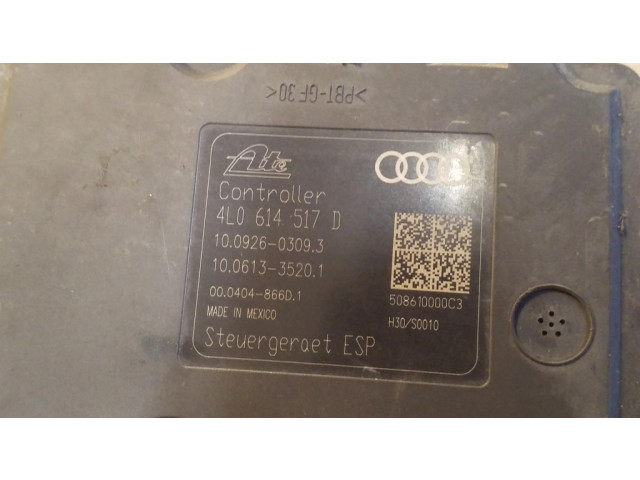 Блок АБС 4L0614517D   Audi  Q7 4L  2005-2015 года