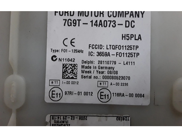 Блок предохранителей 7G9T14A073DC   Ford S-MAX    