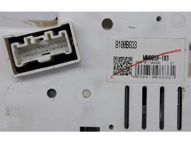Спидометр (приборный щиток) 8100B633, MM0050103   Mitsubishi  L200  2006 - 2014 года