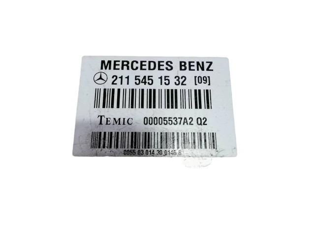 Блок управления 2115451532, 00005537A2   Mercedes-Benz E W211