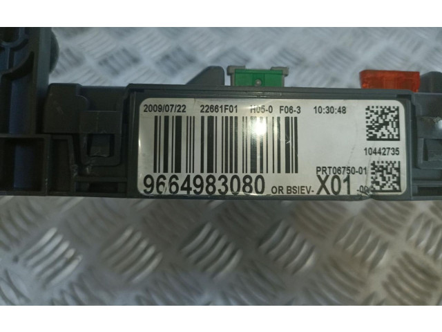   Pojistková skříňka 9664983080   Peugeot 207 2009