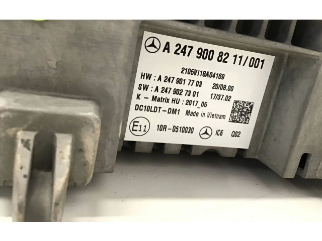 Дисплей    A2479008211   Mercedes-Benz GLB x247