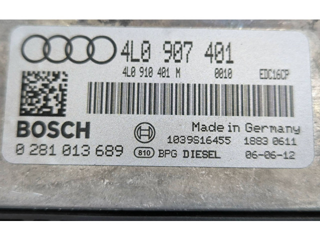 Řídící jednotka 4L0907401, 4L0910401M   Audi Q7 4L 2007