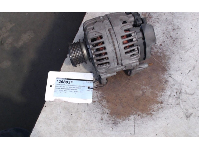Генератор 038903024D, 038903024D   Volkswagen Fox      