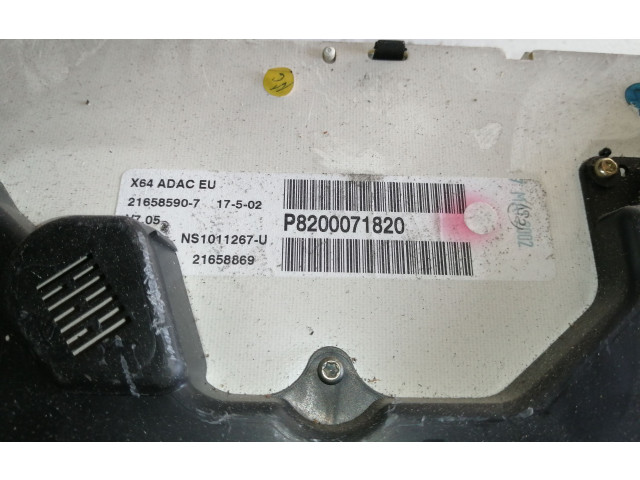 Панель приборов P8200071820   Renault Scenic I       