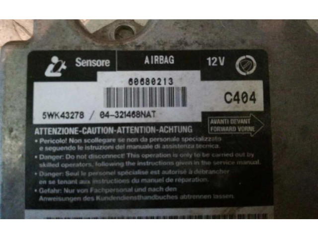Блок подушек безопасности SLV60680213   Alfa Romeo 166