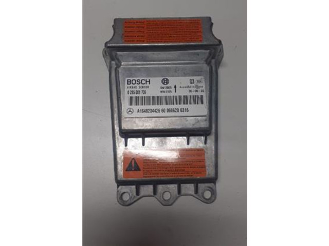 Блок управления надувных подушек A1648204426, 0285001739   Mercedes-Benz R W251