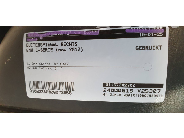 Zpětné zrcátko  BMW 1 F20 F21 2019    