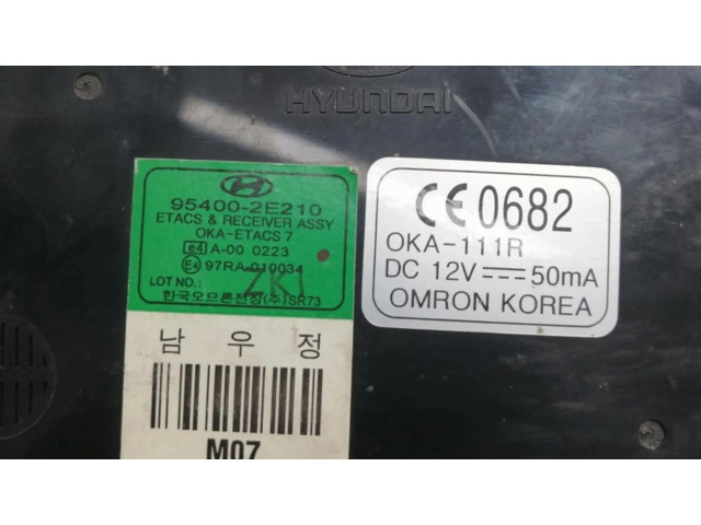 Блок управления двигателя 954002E210, MODULOELECTRONICO   Hyundai Tucson JM