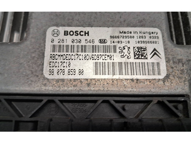 Řídící jednotka 9807885980   Peugeot 2008 I 2013