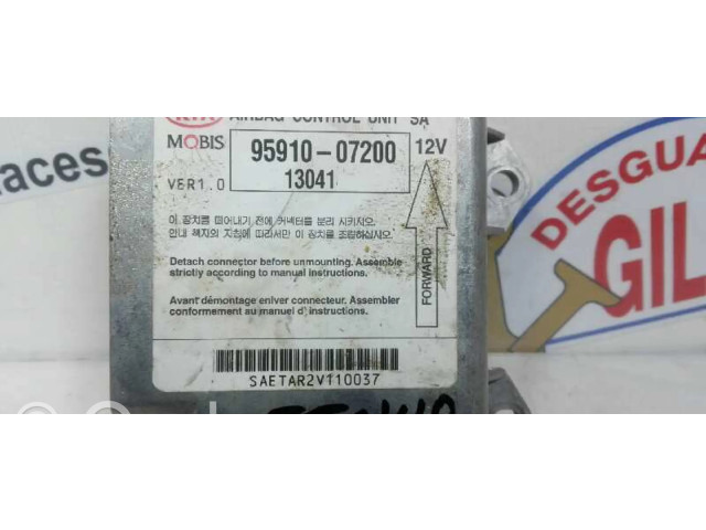 Блок подушек безопасности 9591007200, 55448   KIA Picanto