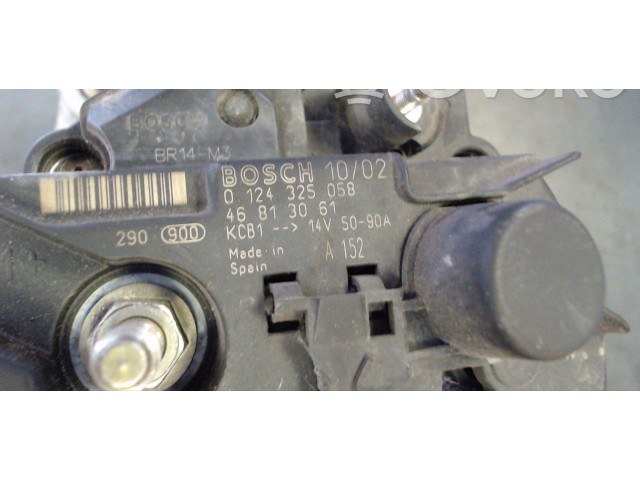 Генератор 0124325058   Fiat Stilo      