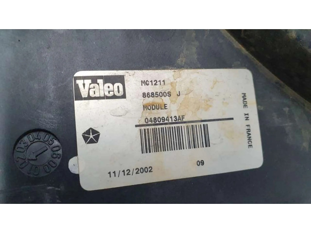 Вентилятор радиатора     04809413AF, 868500S    Chrysler Voyager 2.5