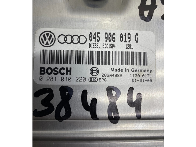 Řídící jednotka 045906019G, 0281010220   Audi A2 2001